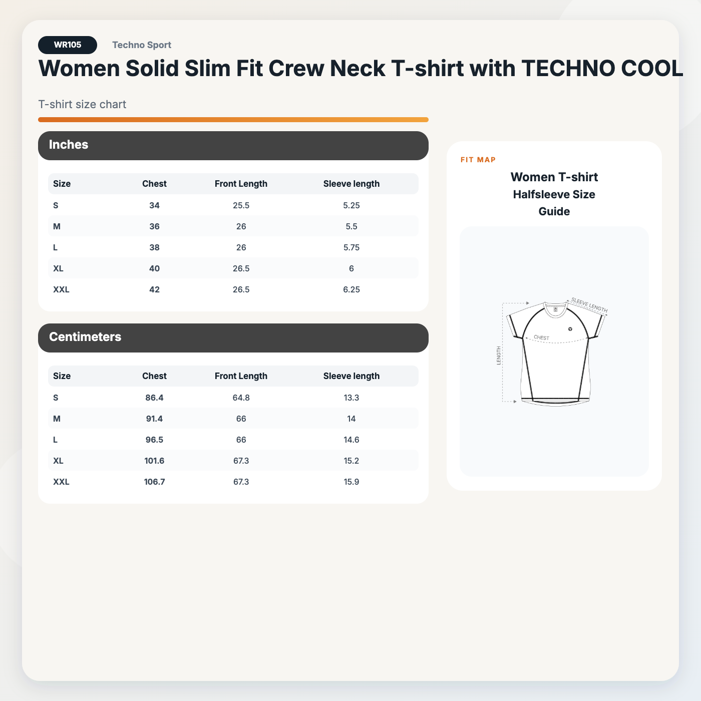 Technosport Women Crew Neck TShirt - WR105 - MINT GREEN B