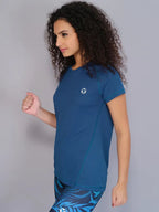Technosport Women Crew Neck TShirt - WR105 - TEAL