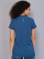 Technosport Women Crew Neck TShirt - WR105 - TEAL