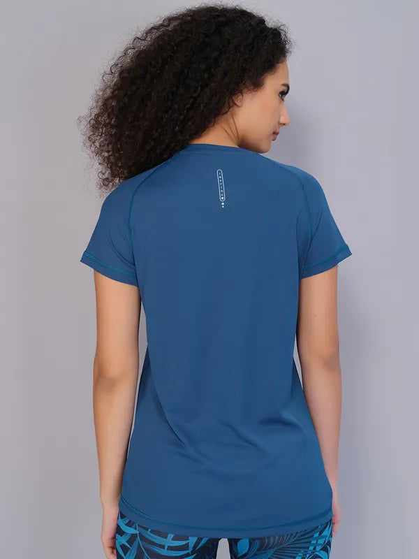 Technosport Women Crew Neck TShirt - WR105 - TEAL