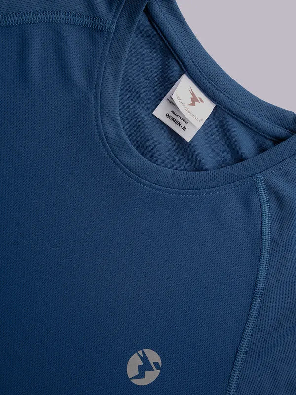 Technosport Women Crew Neck TShirt - WR105 - TEAL