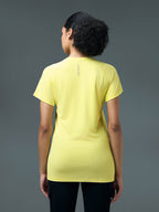 Technosport Women Crew Neck TShirt - WR105 - WAX YELLOW