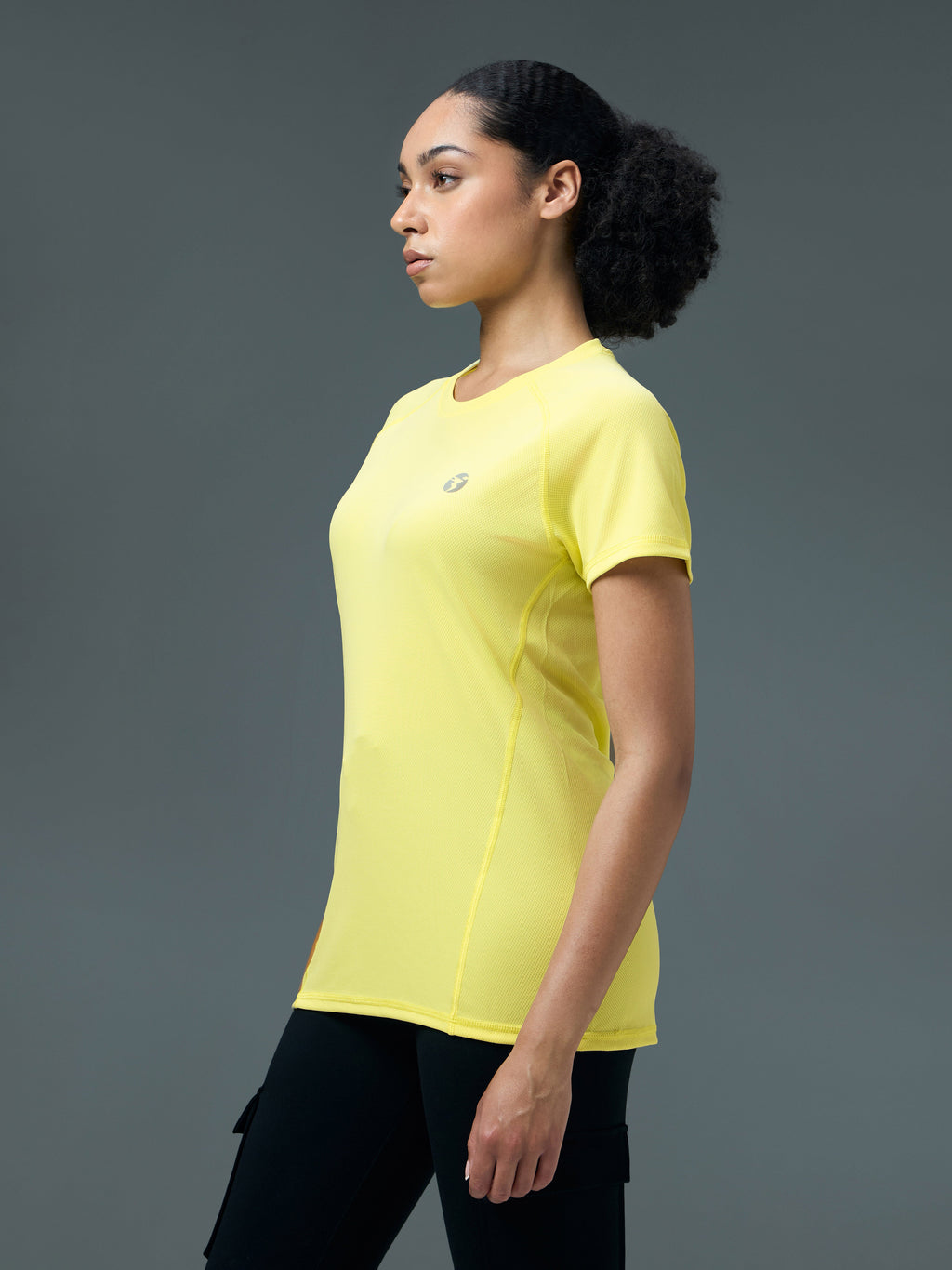 Technosport Women Crew Neck TShirt - WR105 - WAX YELLOW