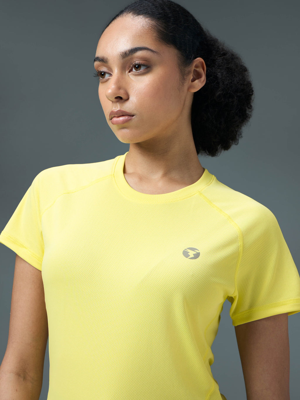 Technosport Women Crew Neck TShirt - WR105 - WAX YELLOW