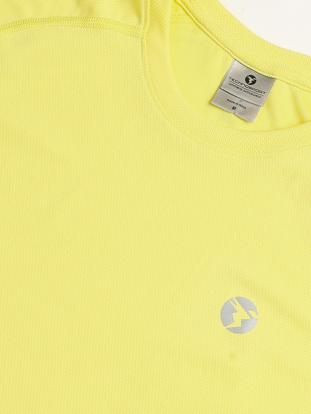 Technosport Women Crew Neck TShirt - WR105 - WAX YELLOW