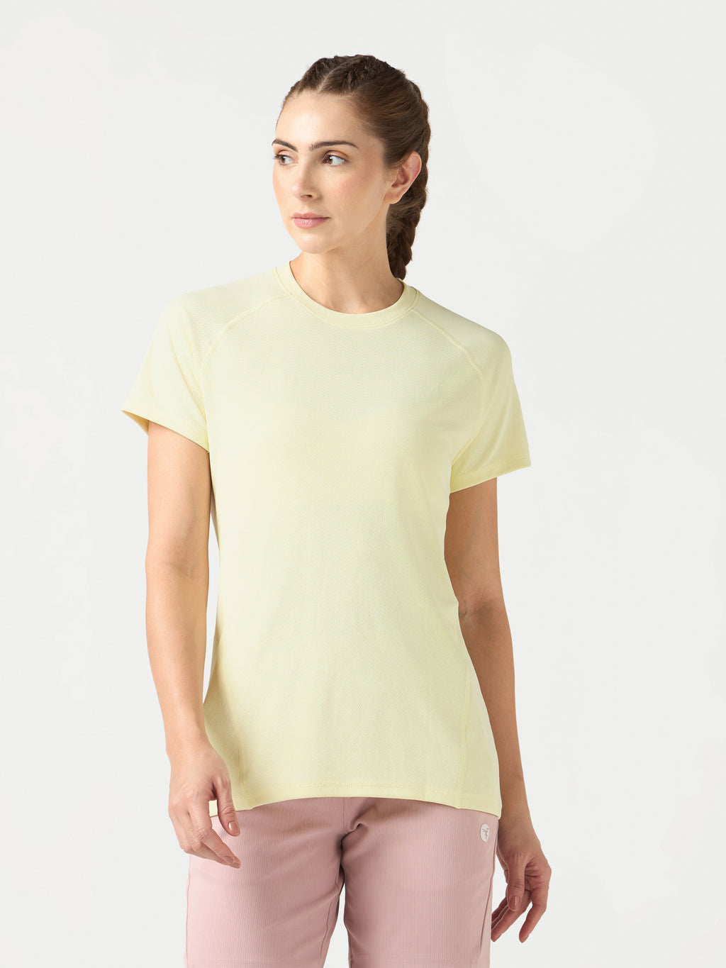 Technosport Women Crew Neck TShirt - WR105 - YELLOW