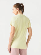 Technosport Women Crew Neck TShirt - WR105 - YELLOW