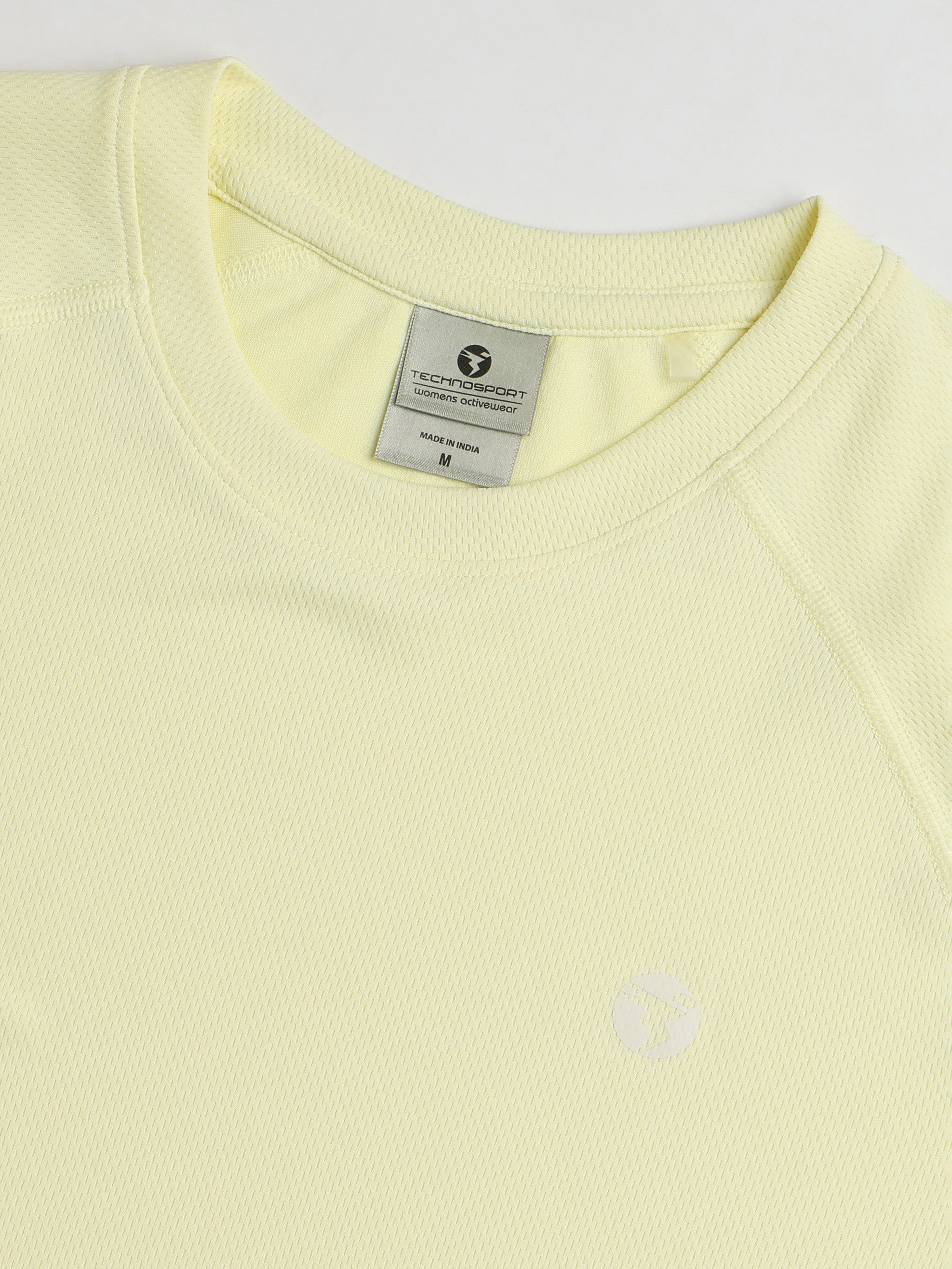 Technosport Women Crew Neck TShirt - WR105 - YELLOW