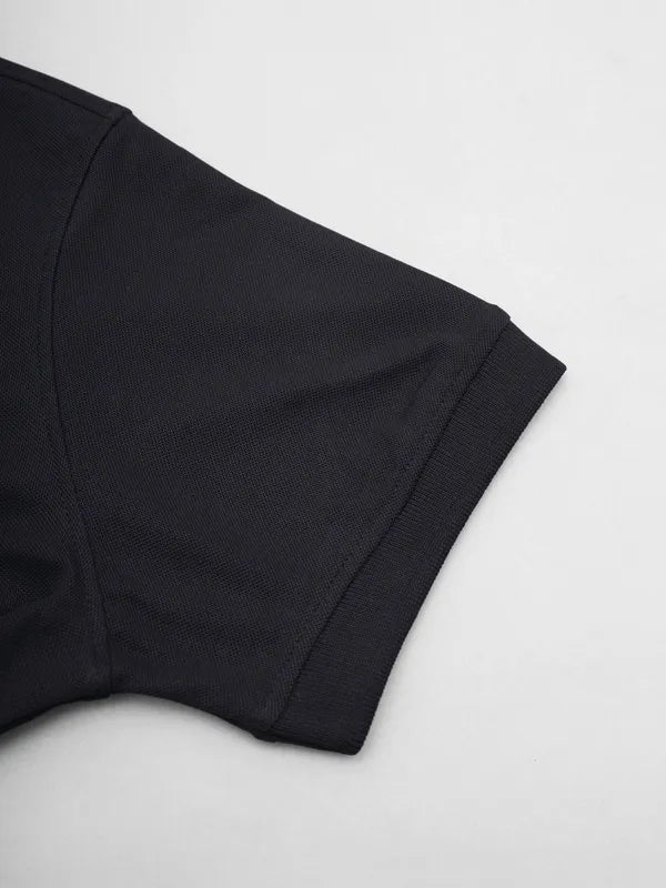 Technosport Women Polo TShirt (Matpiq) - WR129 - BLACK