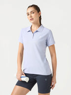 Technosport Women Polo TShirt (Matpiq) - WR129 - HEATHER