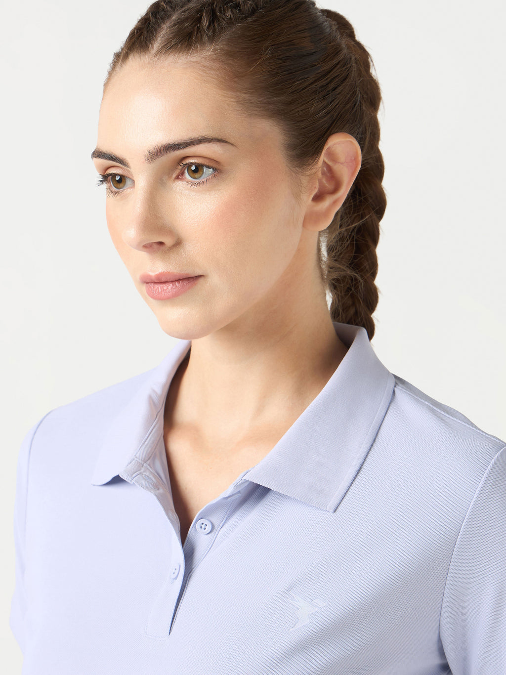 Technosport Women Polo TShirt (Matpiq) - WR129 - HEATHER