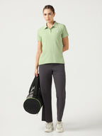 Technosport Women Polo TShirt (Matpiq) - WR129 - LT LIME