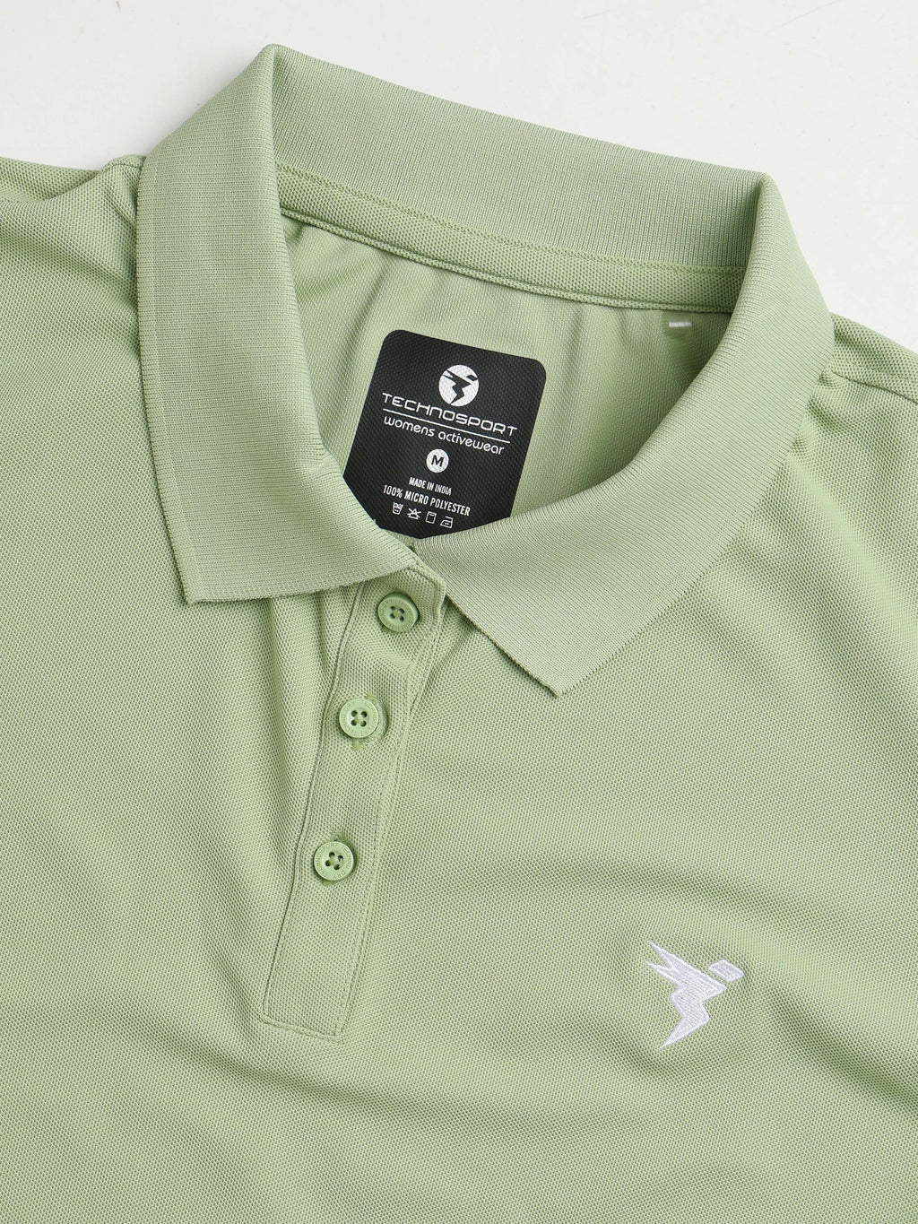 Technosport Women Polo TShirt (Matpiq) - WR129 - LT LIME