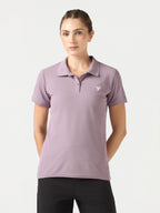 Technosport Women Polo TShirt (Matpiq) - WR129 - MODERN BROWN