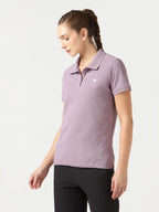 Technosport Women Polo TShirt (Matpiq) - WR129 - MODERN BROWN