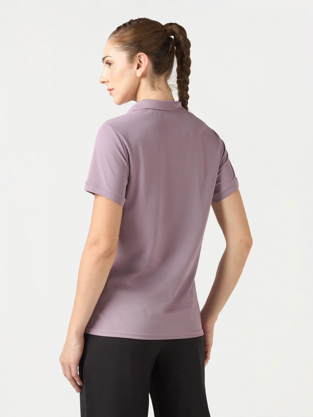 Technosport Women Polo TShirt (Matpiq) - WR129 - MODERN BROWN