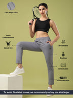 Technosport Women Trackpant - WR134 - LT GREY B