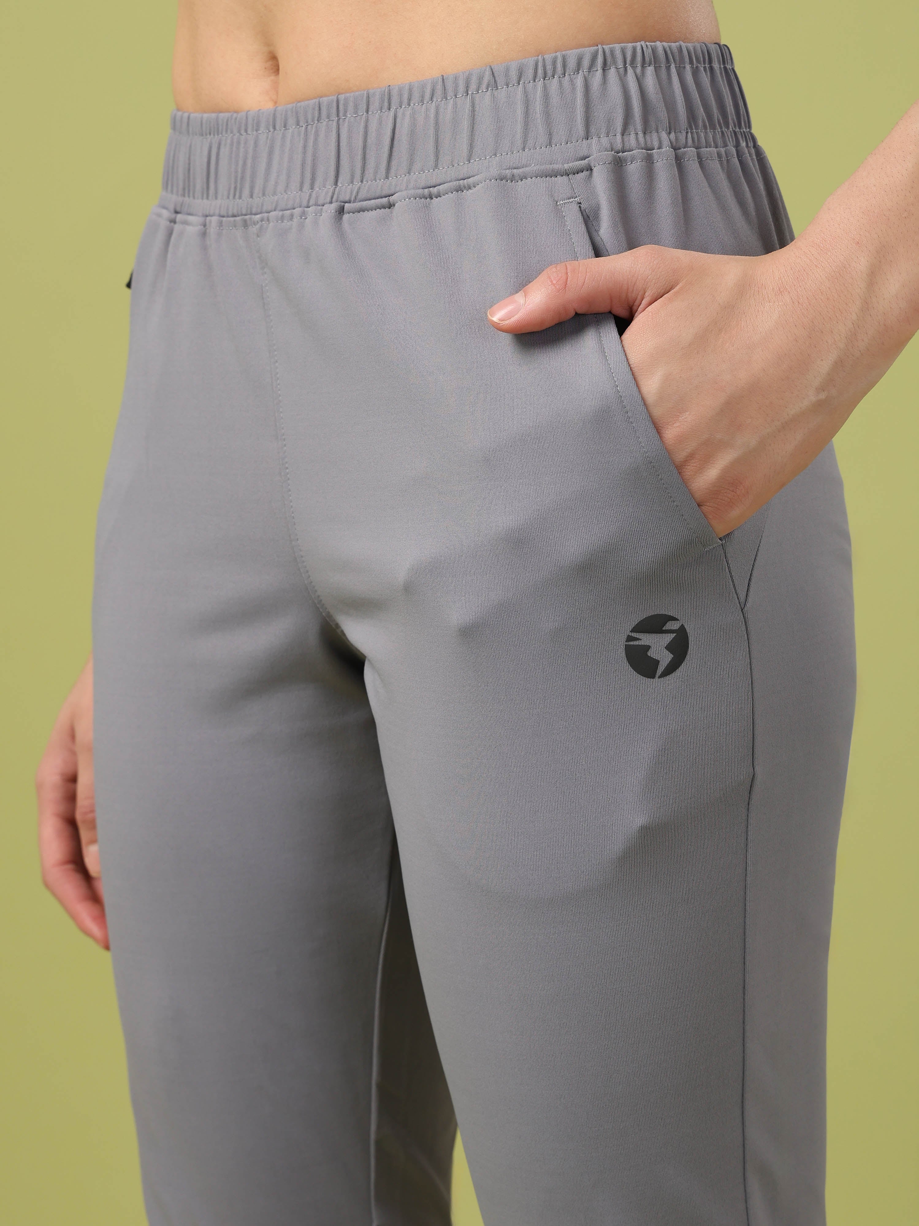 Technosport Women Trackpant - WR134 - LT GREY B