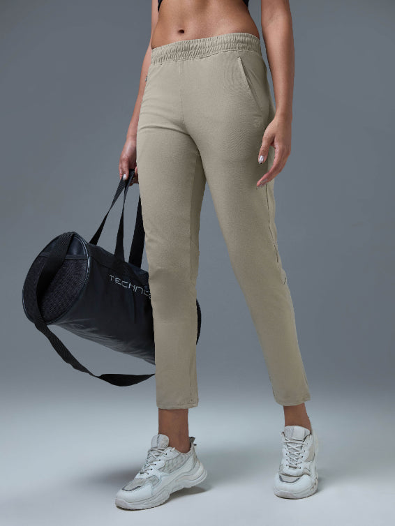 Technosport Women Trackpant - WR134 - OYSTER GRAY