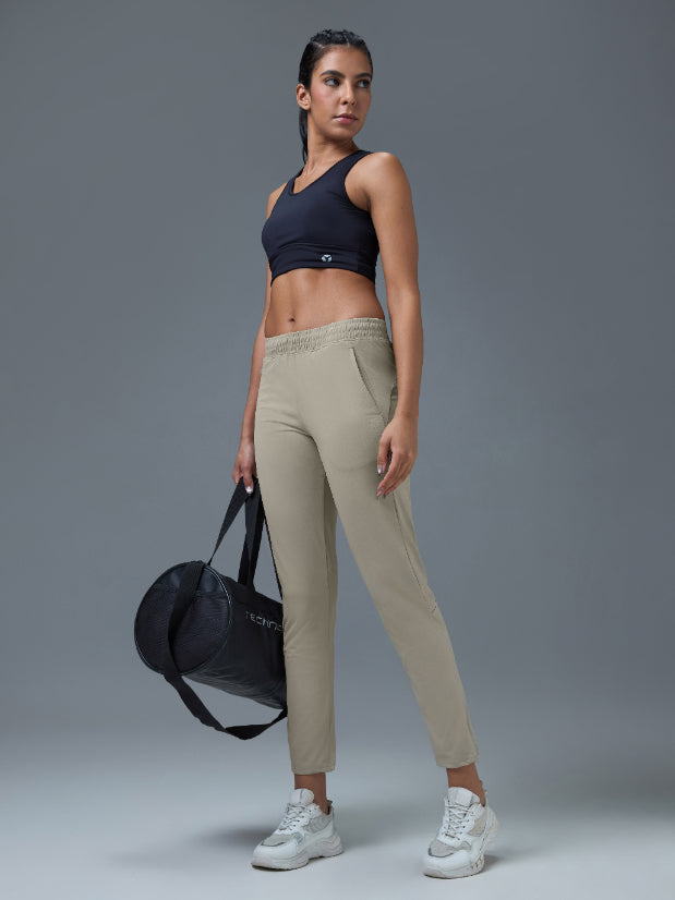 Technosport Women Trackpant - WR134 - OYSTER GRAY
