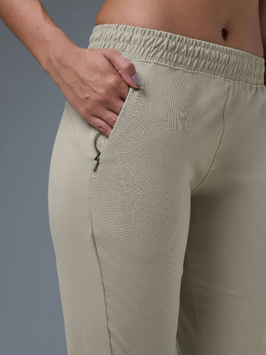 Technosport Women Trackpant - WR134 - OYSTER GRAY