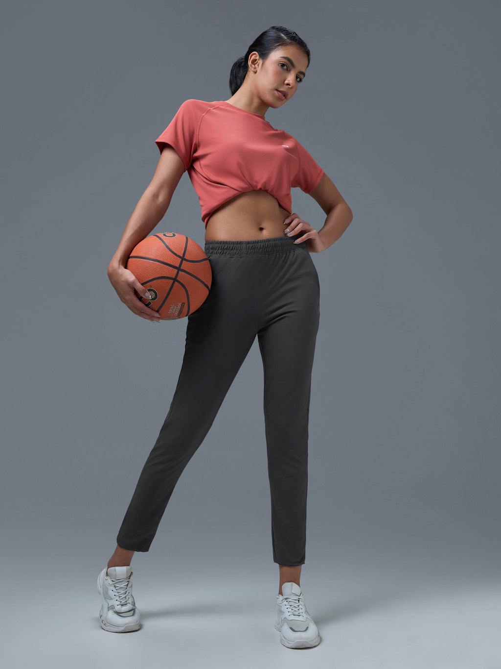 Technosport Women Trackpant - WR134 - WOODLAND GRAY