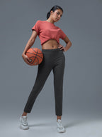Technosport Women Trackpant - WR134 - WOODLAND GRAY