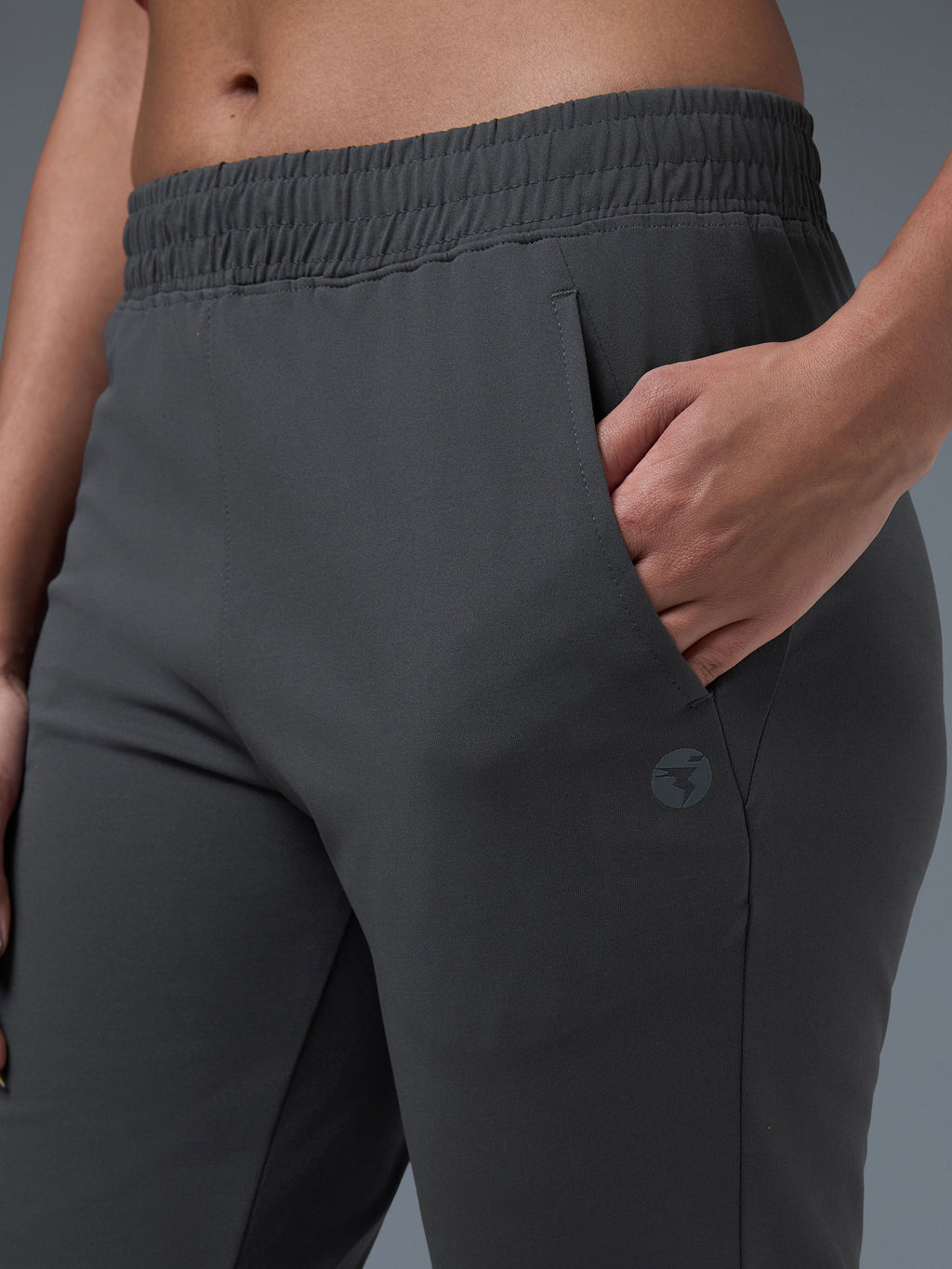 Technosport Women Trackpant - WR134 - WOODLAND GRAY