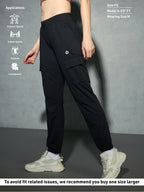 Technosport Women Cargo Jogger Trackpant - WR139 - BLACK