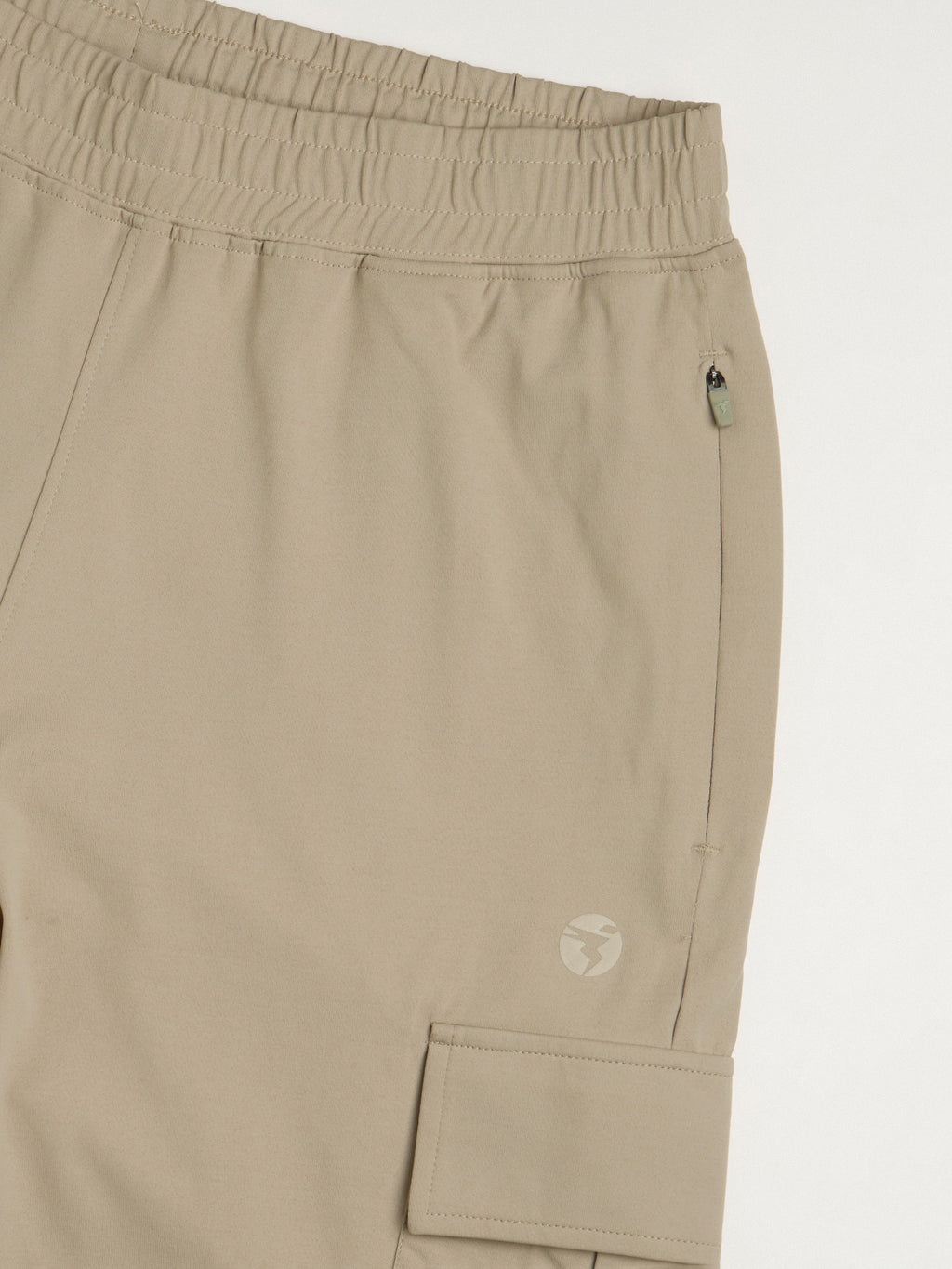 Technosport Women Cargo Jogger Trackpant - WR139 - OYSTER GRAY