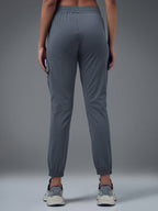 Technosport Women Cargo Jogger Trackpant - WR139 - VINTAGE INDIGO