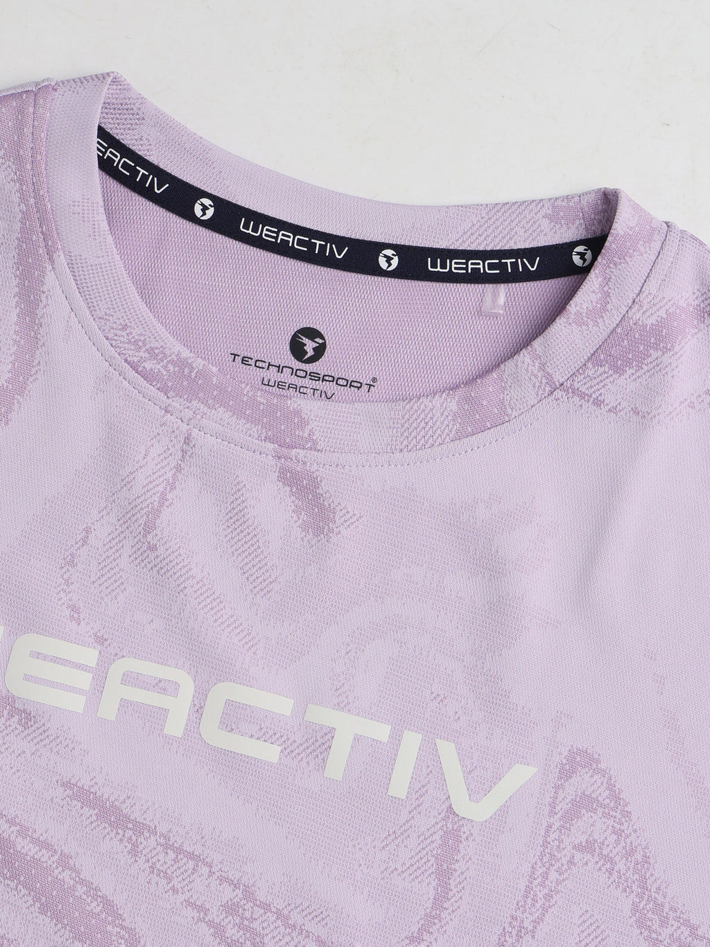 Technosport Women Boxy Fit TShirt (Double Cool) - WR150 - LILAC B
