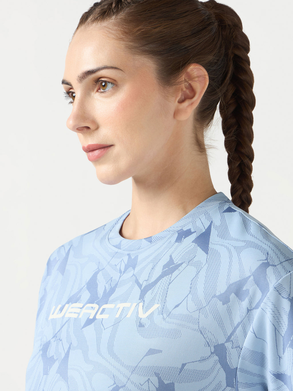 Technosport Women Boxy Fit TShirt (Double Cool) - WR150 - MIDNIGHT BLUE