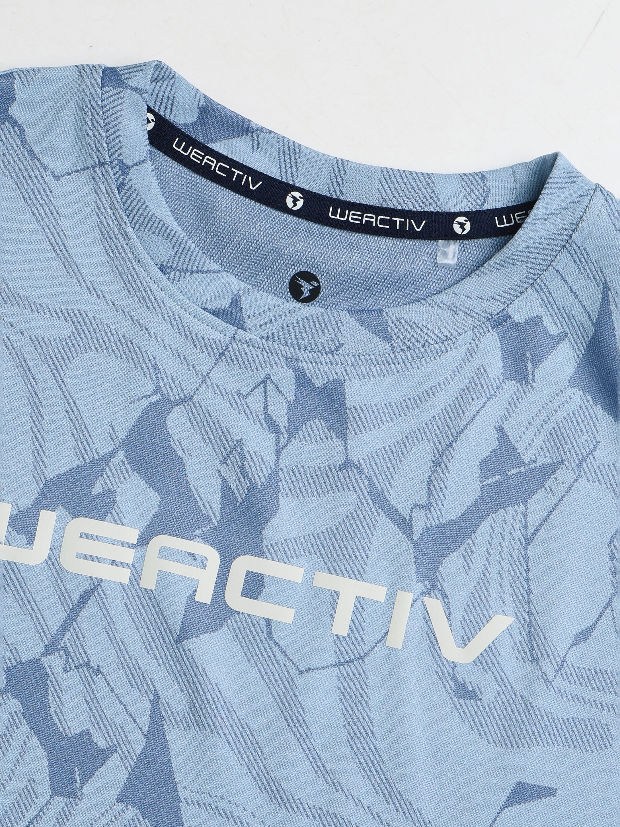 Technosport Women Boxy Fit TShirt (Double Cool) - WR150 - MIDNIGHT BLUE