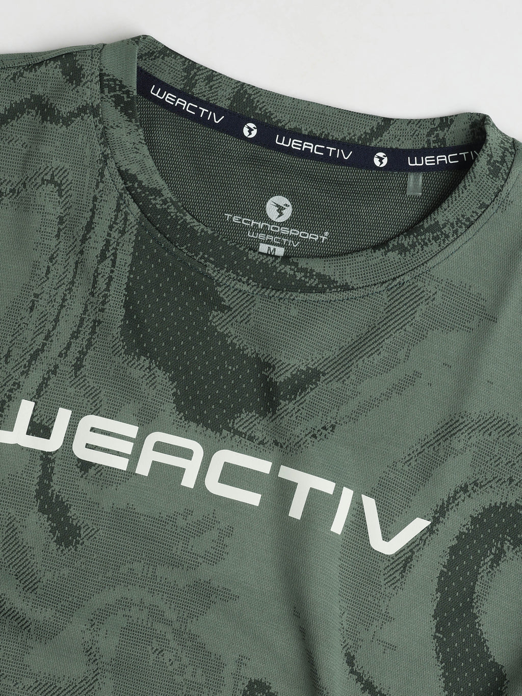 Technosport Women Boxy Fit TShirt (Double Cool) - WR150 - TREKKING GREEN