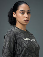 Technosport Women Boxy Fit TShirt (Double Cool) - WR150 - WOODLAND GRAY