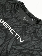 Technosport Women Boxy Fit TShirt (Double Cool) - WR150 - WOODLAND GRAY