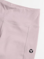 Technosport Women Solid Slim Fit Tights (Elasto Light) - WR75 - DUSTY PINK