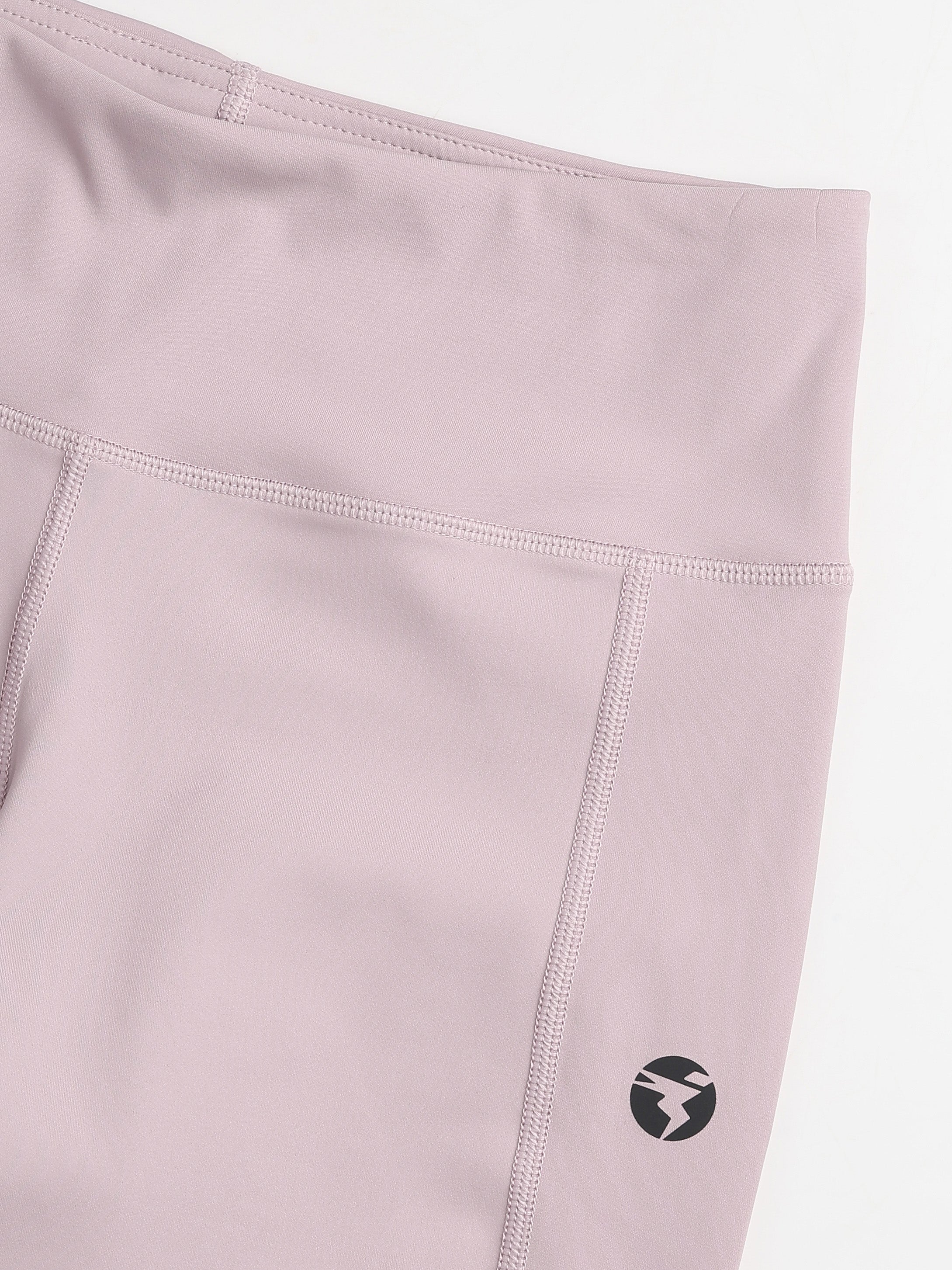 Technosport Women Solid Slim Fit Tights (Elasto Light) - WR75 - DUSTY PINK